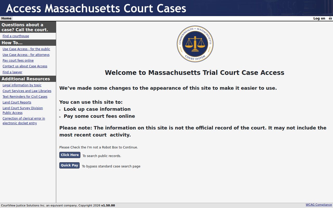 Natick residents directory Massachusetts court case access