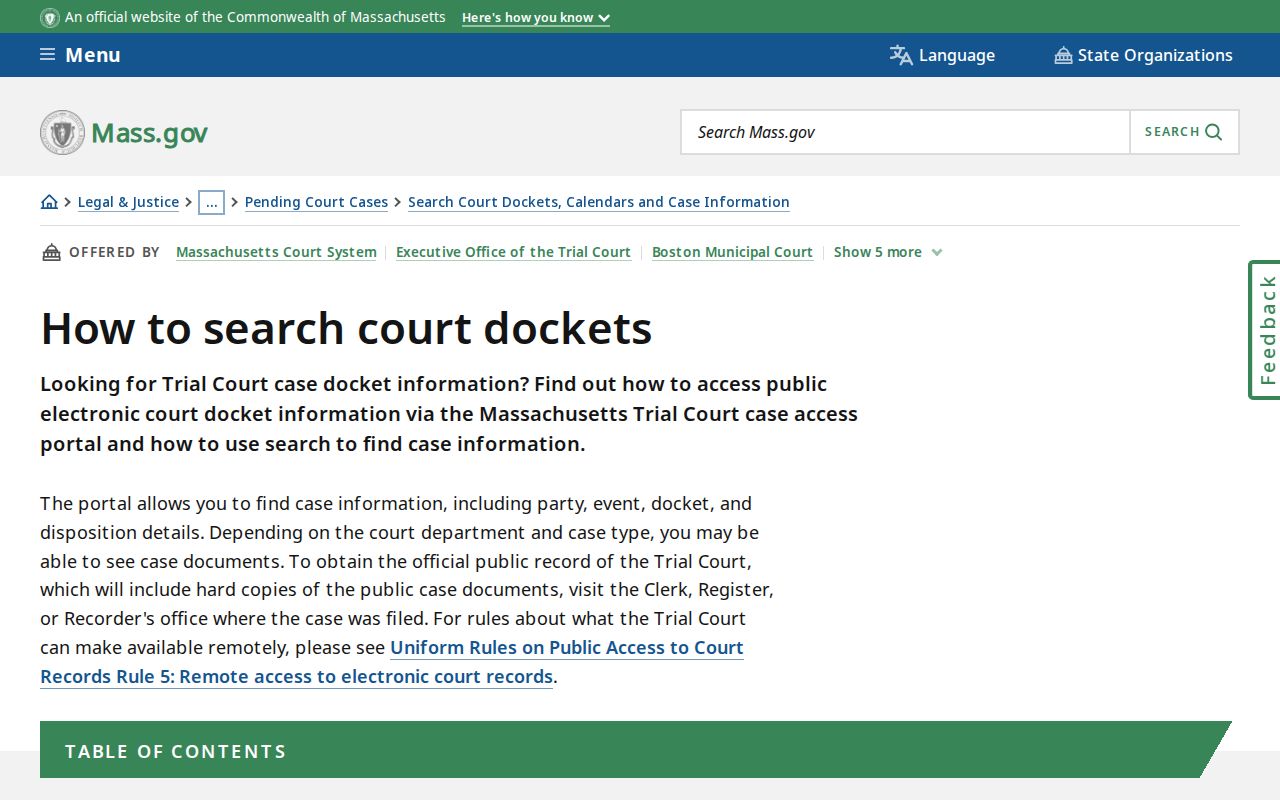 Natick resident lookup MassCourts search guide